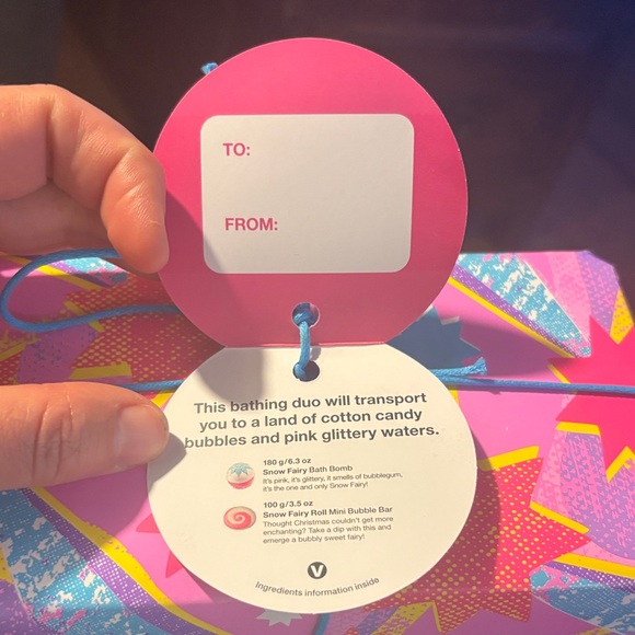 Lush Heavenly Smelling Little Snow Fairy Gift Set - Picture 2 of 7